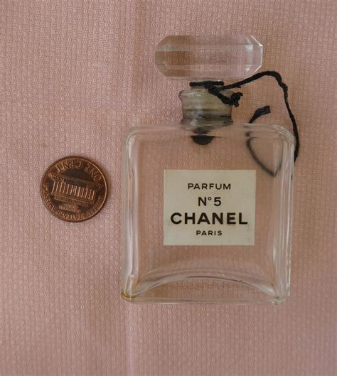 Empty Chanel Bottle .